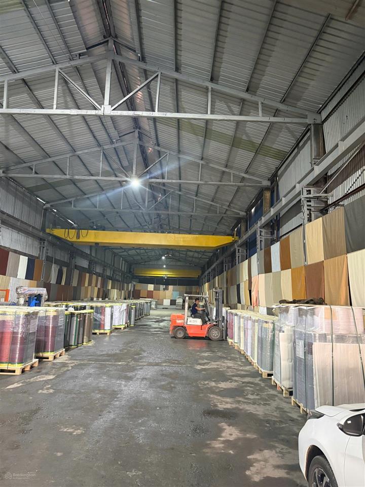 Cho thuê kho xưởng 1.000m2 từ sơn, bắc ninh có cẩu trục 5 tấn, điện 630kva, giá cực tốt chỉ 65k/m2