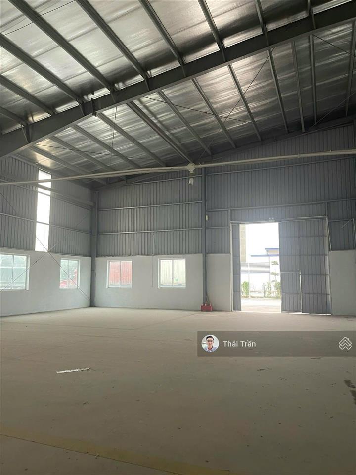 Cực hot! chỉ 55 nghìn/m2 cho thuê kho xưởng 1000m2 cụm cn phố nối  điện 300kva  giá tốt khu vực