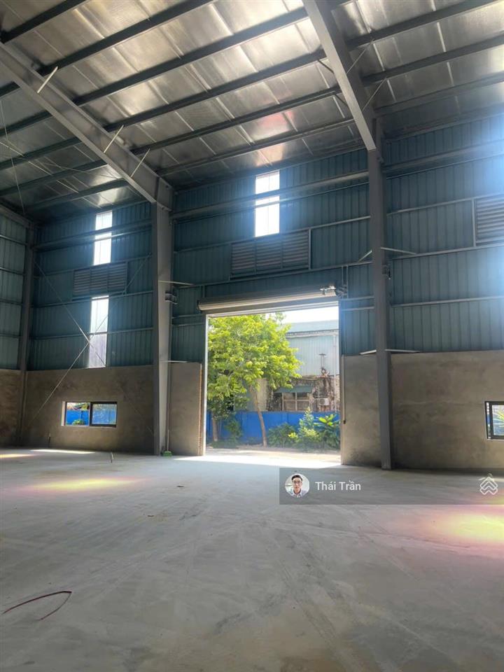 Cho thuê kho xưởng 1.000m ccn thuận thành  cao 13m, cont tận xưởng, chuẩn pccc fdi