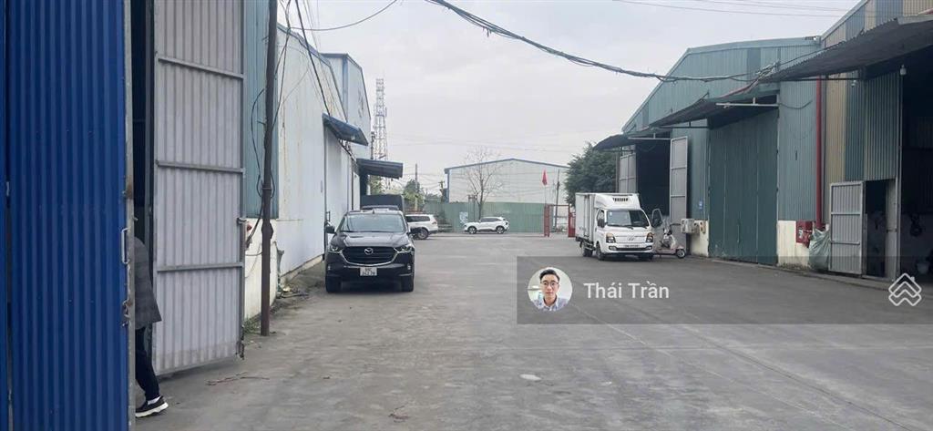 Diện tích hiếm!!! cho thuê kho xưởng tại tiên du  bắc ninh, 300m2, cont vào, điện khoẻ, xuất vat