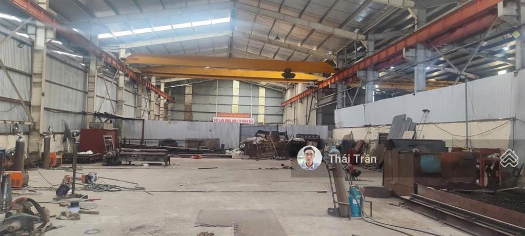 Cho thuê kho xưởng 1000m2 tại phù lỗ, sóc sơn, khung zamil, có cẩu trục, trạm 630kva