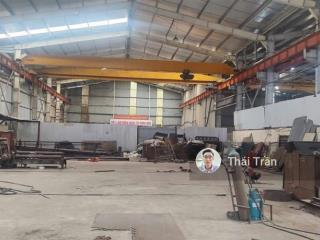 Cho thuê kho xưởng 1000m2 tại phù lỗ, sóc sơn, khung zamil, có cẩu trục, trạm 630kva