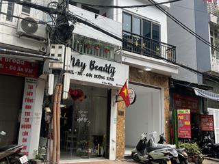 Mặt phố hoa bằng siêu kinh doanh 40.5m xây mới 5 tầng dòng tiền cao, chỉ 14.x tỷ