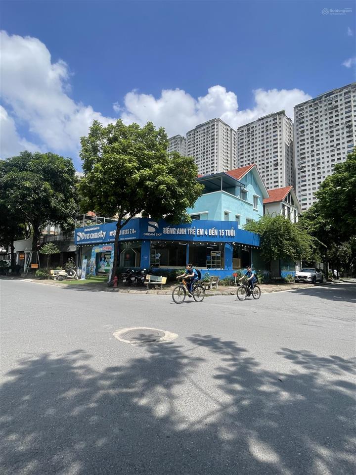 Siêu biệt thự lô góc tây nam linh đàm 309,5m x 4 tầng mt 30m dòng tiền 200tr/tháng 120 tỷ