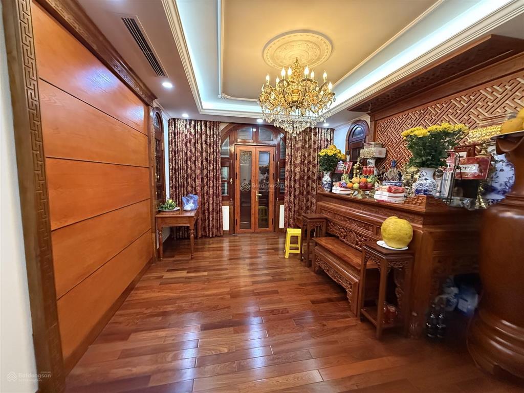 Giảm 5 tỷ biệt thự đơn lập tây nam linh đàm 200m, mặt tiền 10m, bán gấp, chỉ 54 tỷ