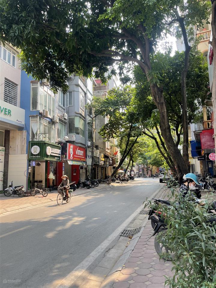 Nhà mặt phố vương thừa vũ vỉa hè ô tô tránh siêu kinh doanh giá đầu tư 75m2 x 5t, 24.5ty