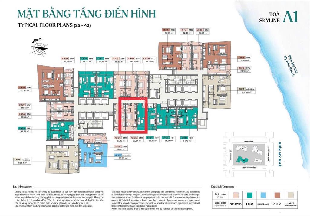 Chỉ từ 2,7 tỉ căn studio view biển the soleil đà nẵng nhận nhà ngay, dòng tiền thuê 30 triệu /tháng