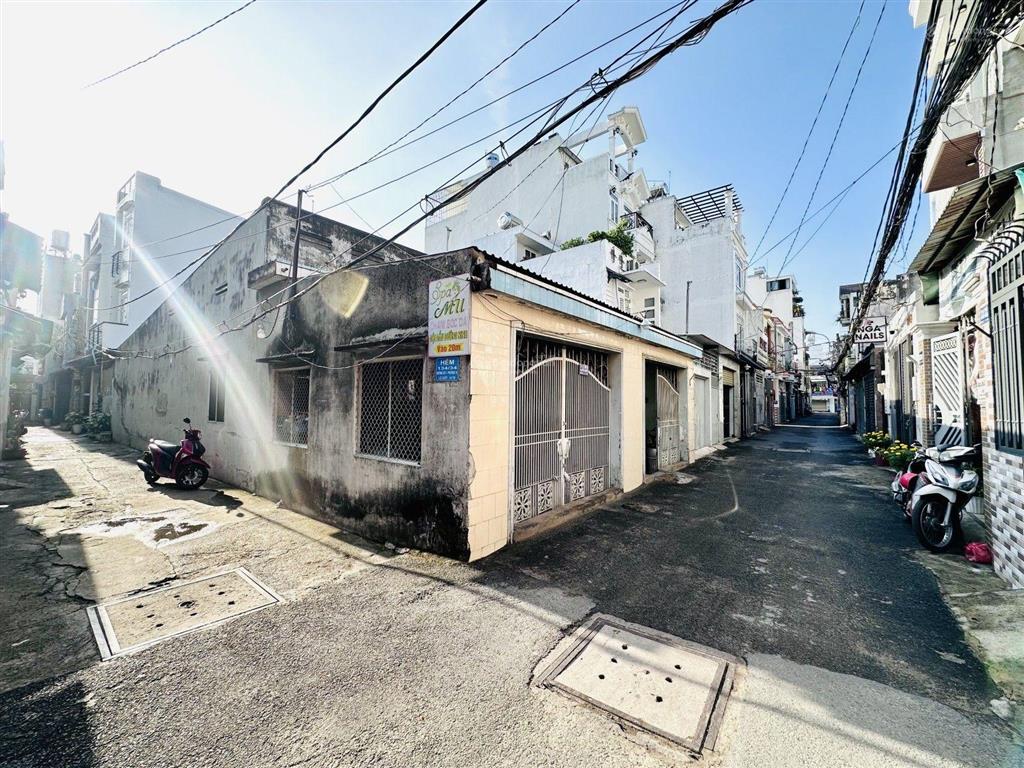 Trung tâm gò vấp  vf3 tới nhà  ngang chuẩn 4m  sổ nở hậu tài lộc  khu xây dựng cao tầng