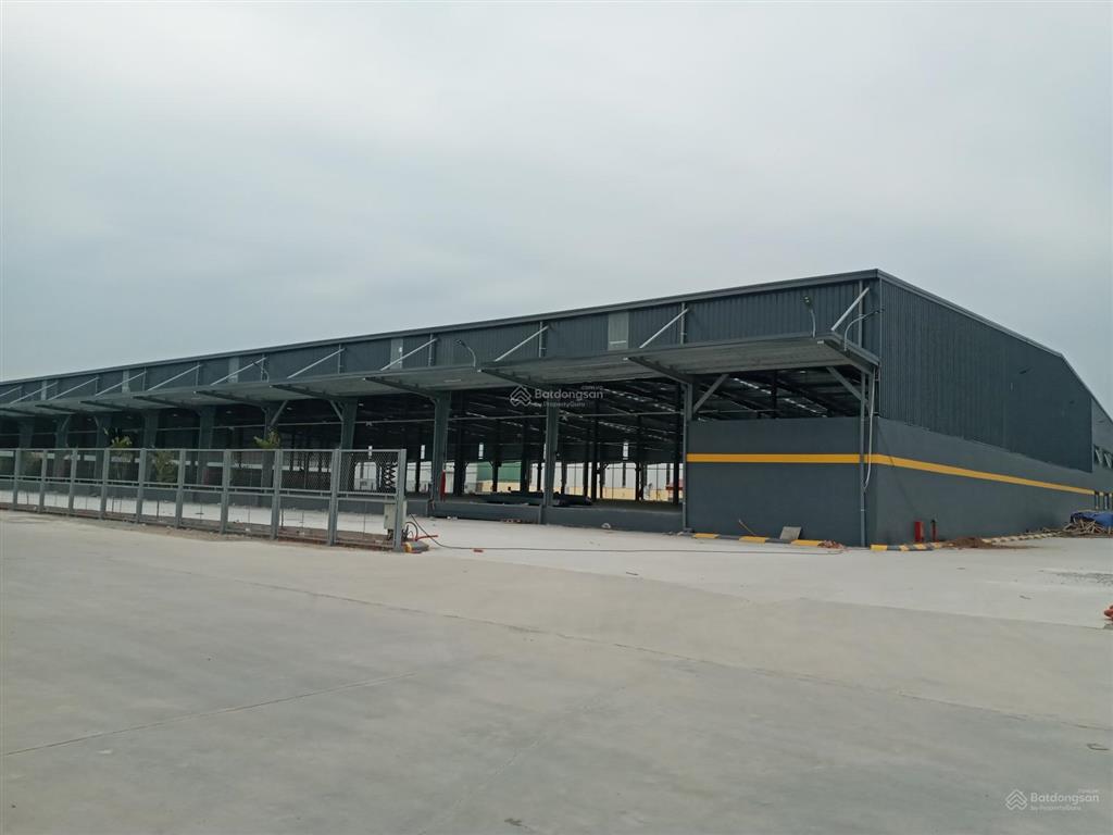 Cho thuê kho dock, xưởng mới 100% khu kim động diện tích 100.000m² chia lẻ xin fdi, chế xuất