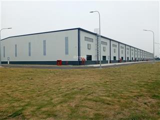 Cho thuê kho, xưởng mới đẹp sạch ốp panel khu kcn đồng văn dt 5000m2