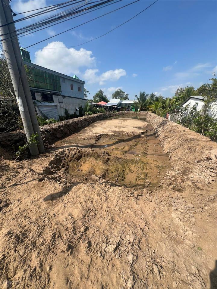 Bán 415m2 đất, đã lên hết thổ cư, lộ ôtô cặp sông từ chợ mỹ hòa lên khu công nghiệp hoàng quân