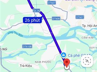 Bán đất đà nẵng giá rẻ, ngay trên tuyến quốc lộ 1a, thuận lợi kinh doanh hoặc xây nhà ở