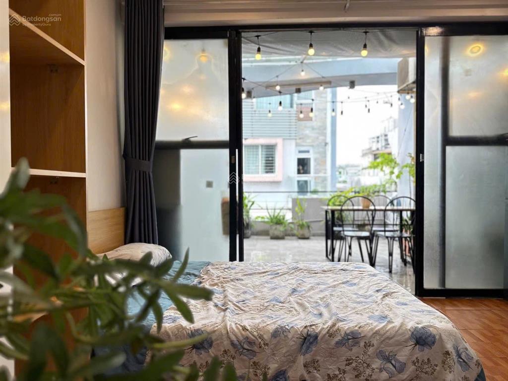Cho thuê cc mini 45m2 ban công, giá tốt 8 triệu tại ký con, p.4, q.phú nhuận, hcm, view đẹp