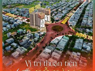 Cora tower căn hộ cao cấp 2 ngủ 3,1 tỷ tầng cao thoáng view đẹp tầm nhìn toàn thành phố