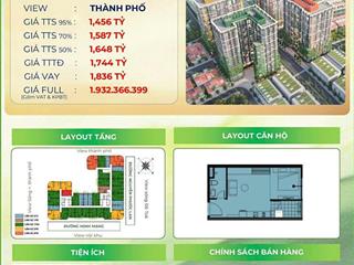 1,456 tỷ full giá sở hữu ngay căn hộ fours tower trung tâm khu đô thị mới đà nẵng