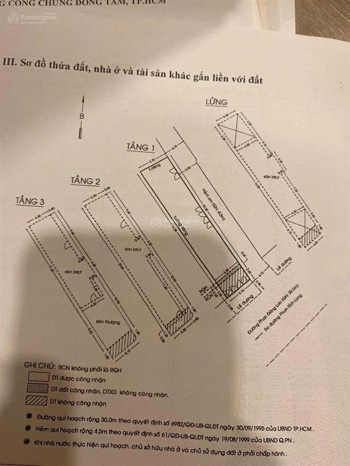 Cần bán căn góc hai mặt tiền đường phan đăng lưu