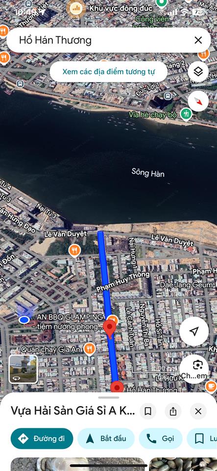 Bán đất tại hồ hán thương, 11 tỷ, 100m2, phường nại hiên đông, quận sơn trà