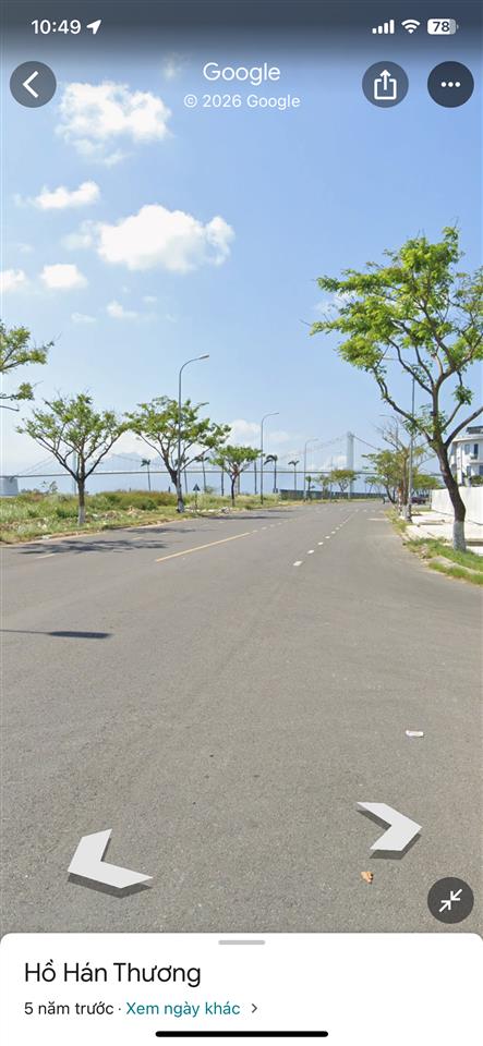 Bán đất tại hồ hán thương, 11 tỷ, 100m2, phường nại hiên đông, quận sơn trà