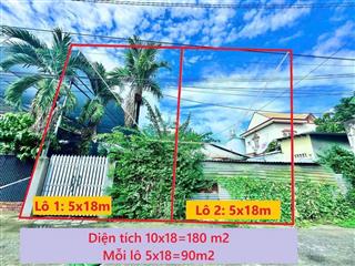 Lô đất thổ 5x18m  mỹ huề trung chánh hóc môn  giá 3.85 tỷ tl