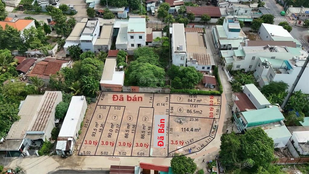Bán lô đất 5x20m, có 90m2 thổ  đường lê thị kim, ngay sát ubnd xuân thới sơn  giá 3 tỷ tl
