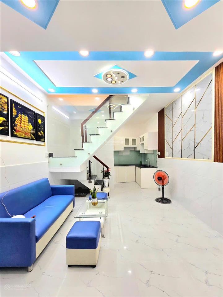 Tuấn nhà đẹp 1,45 tỷ cho căn nhà sổ hồng cầm tay 1 lầu tại huỳnh tấn phát nhà bè
