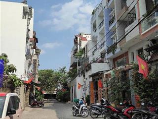 Bán nhà phan huy ích 4 tầng, 5pn, đường 8m có lề đi bộ ra emart  9 tỷ 2