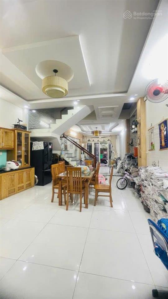 Nhà ngộp lê văn thọ  hẻm 6m xe hơi  khu phân lô  4 tầng 77m2  ngay cv làng hoa 9 tỷ 3