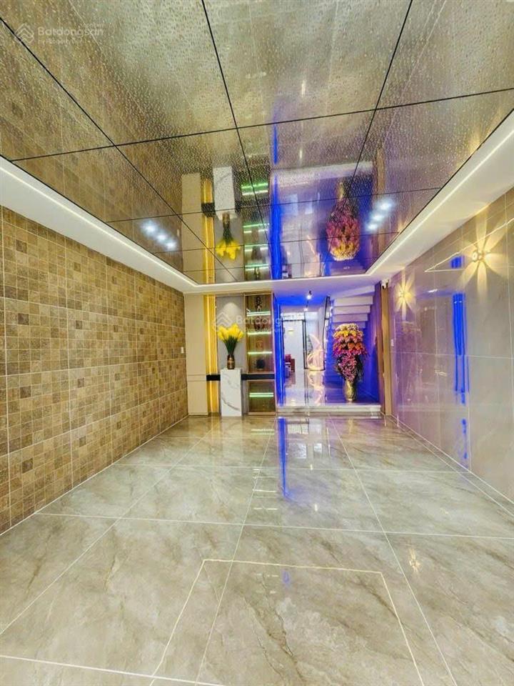11 tỷ 9, nhà phạm văn chiêu gò vấp  5 tầng thang máy 80m2  full nội thất cao cấp
