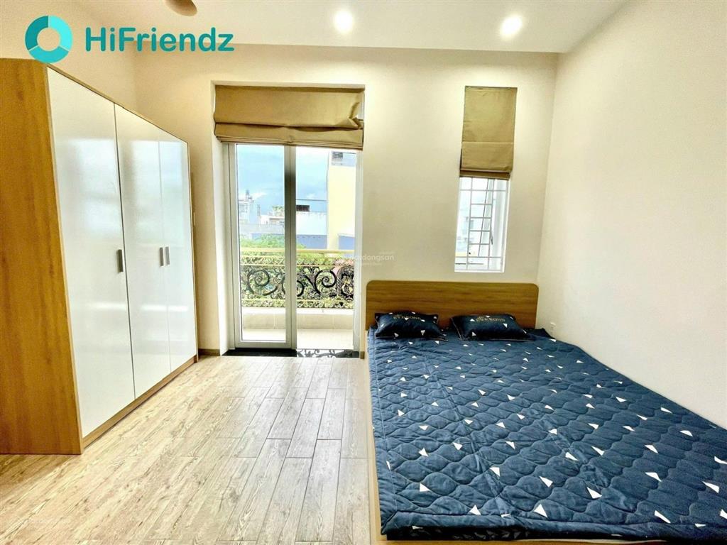 Căn hộ dịch vụ có bancon full nội thất khu yên tĩnh an ninh