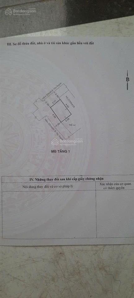 Hot! chỉ hơn 1 tỷ có ngay hk trung tâm tây thạnh tân phú 2mt 3.2x4.6m shr