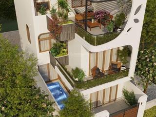 Villa 3 tầng 5pn hồ bơi riêng full nội thất cao cấp cách biển sơn trà chỉ 200m dòng tiền 60tr