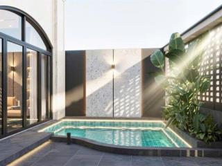 Biệt thự hồ bơi gốc ngã tư 2mk oto 5m bắc đẩu hải châu  nhà 3,5 tầng diện tích 113m ngang 8.5m