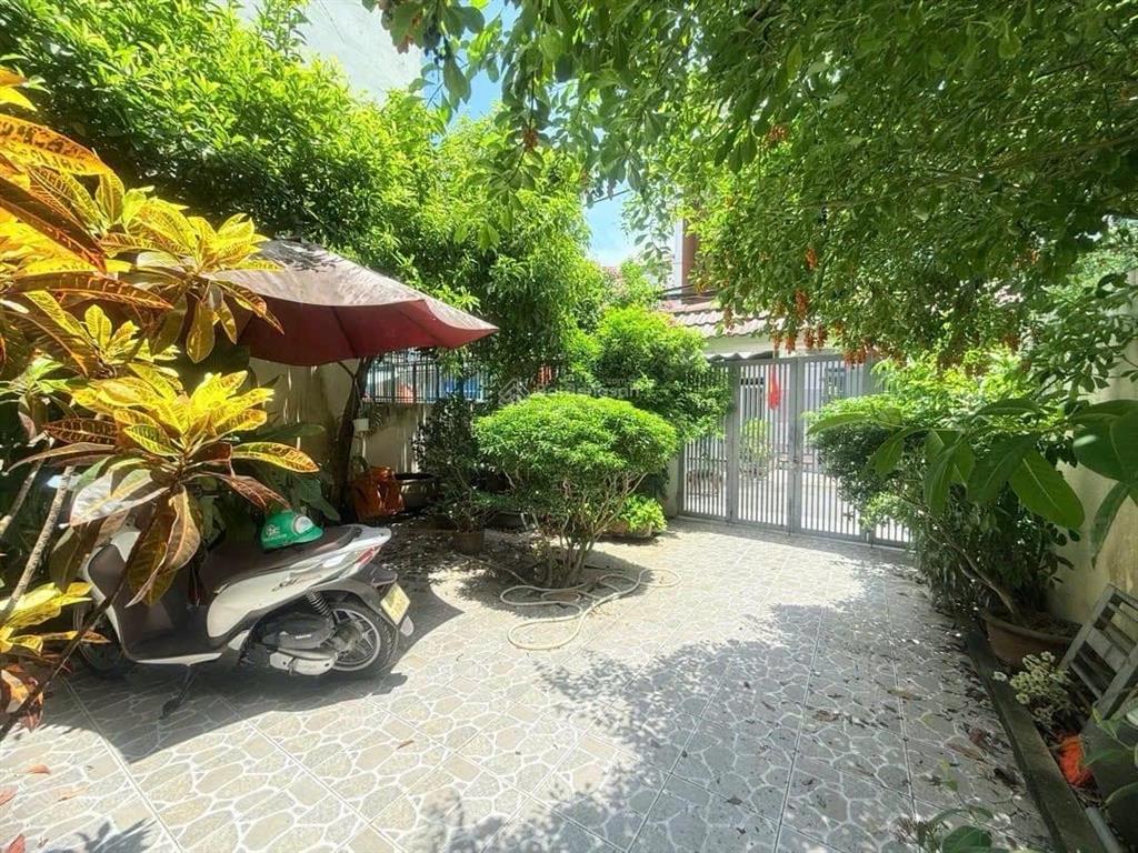 Biệt thự mini sân vườn hòa cường 174m2 1 tầng kiên cố  ngang7m  nở hậu  chỉ 1x tỷ
