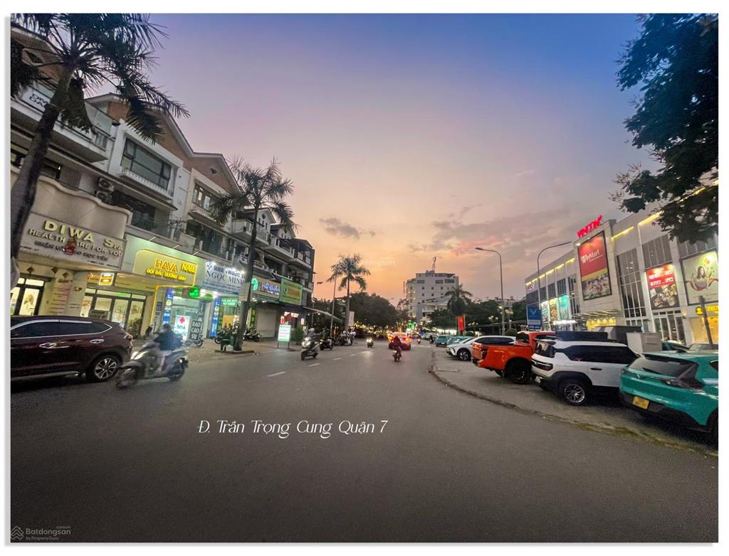 Nhà mặt tiền 5 tầng rộng 8m, đ. trần trọng cung, thu nhập 720 triệu/năm