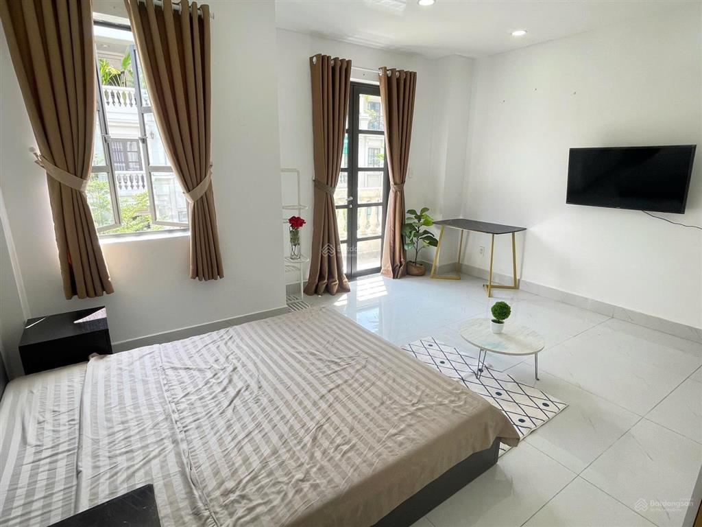 Cho thuê căn hộ 1pn full nội thất  có ban công  giá thuê 8 triệu/tháng  kdc cityland park hills