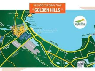 Bán đất nền dự án golden hills city, 5,4 tỷ, 187,5 m2, view đẹp , giá sụp hầm rẻ tt 300 triệu