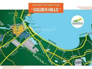 Bán đất nền dự án golden hills city, 4,1 tỷ, 120m2 tại đường nguyễn tất thành, phường hòa hiệp nam