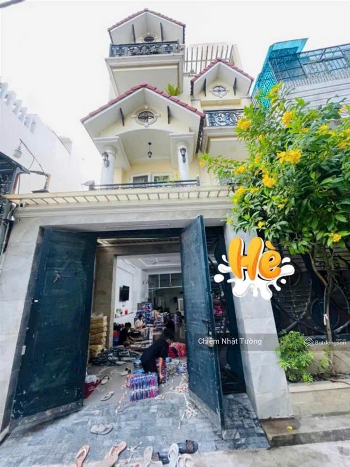 Nhà biệt thự hẻm xe hơi ngủ trong nhà, 4 tầng kiên cố, 6,7m x 18m (120m2) tân sơn nhì, tân phú