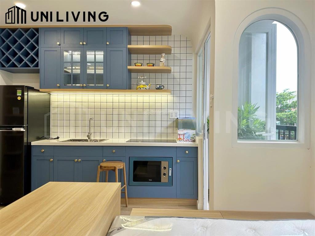 Studio ban công/full nội thất gần cầu sài gòn, ba son, ga metro