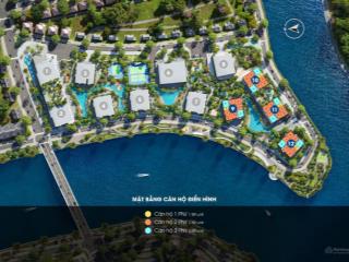 Căn hộ 1pn/55m2 the prive  3 mặt view sông, cho vợ chồng trẻ hoặc đầu tư chỉ 10% đến khi nhận nhà