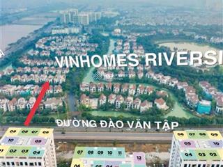 Bán căn hộ 62m2 view vinhomes riveside tầng đẹp  sẵn sổ giao dịch nhận nhà ngay