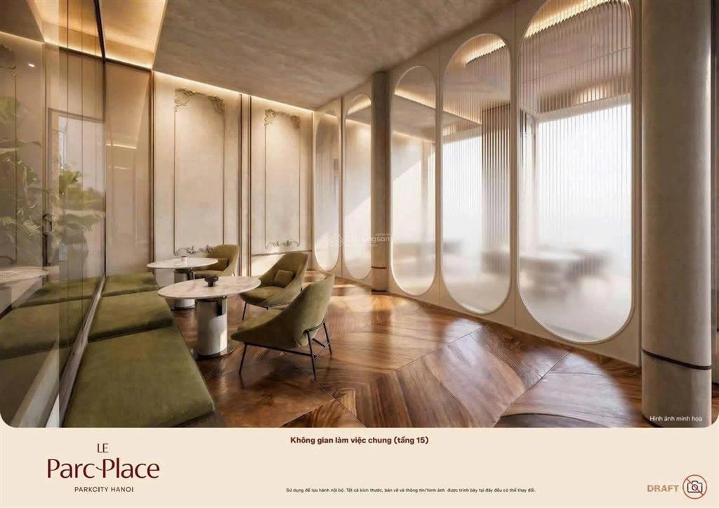 Chỉ từ 9xtr/m2 đã sở hữu ngay căn hộ tại le parc place dt 107m2 ck lên đến 10% view công viên