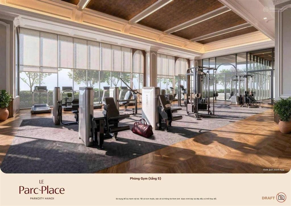 Chỉ từ 9xtr/m2 đã sở hữu ngay căn hộ tại le parc place dt 107m2 ck lên đến 10% view công viên