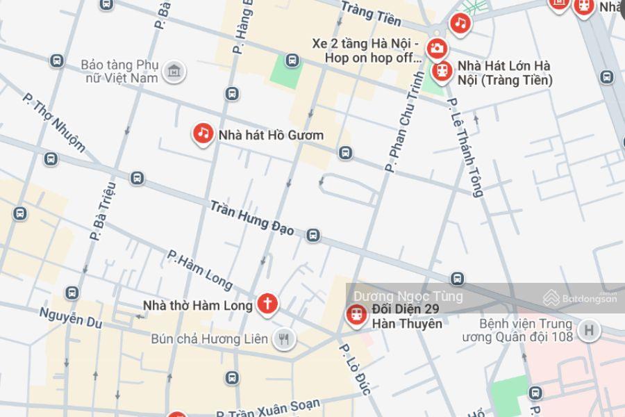Bán nhà mặt phố hàn thuyên, hà nội, 275m² mt 12m 160 tỷ  phù hợp xây building & tích sản