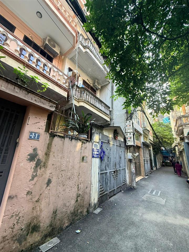 Chính chủ bán đất tặng nhà 4 tầng  mặt ngõ phố vương thừa vũ 52,1 m²
