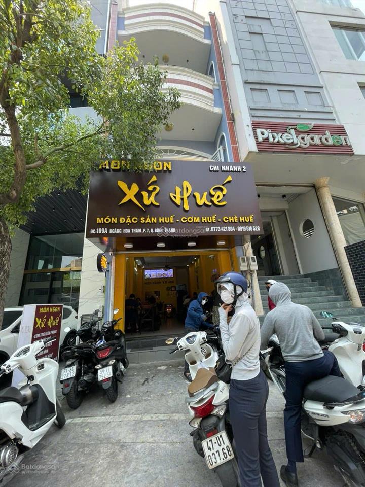25.5 tỷ  hiếm! bán nhà mt hoàng hòa thám, p6, bình thạnh đoạn đẹp  hđt 45tr/tháng