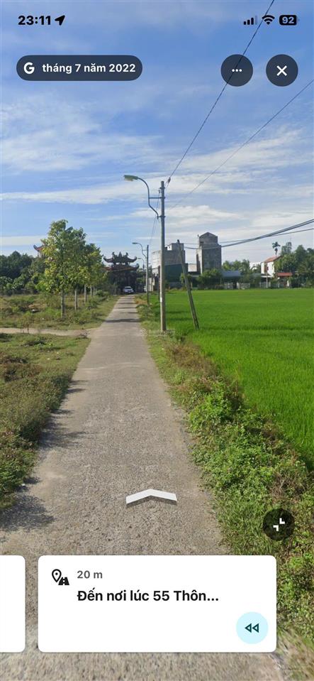 1 tỷ 439 đã có thể sở hữu đất 100m2 full thổ cư đường ô tô phía bắc nha trang