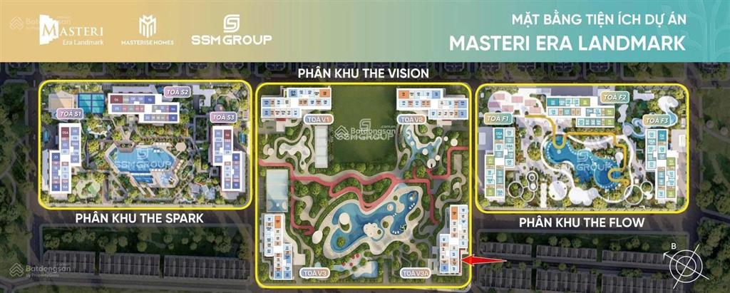 Chính chủ bán căn studio tòa spark 1 masteri era landmark hướng đông nam view bể bơi chỉ 2.2 tỷ