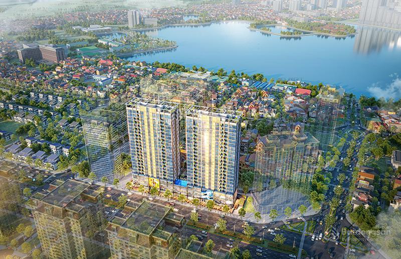 Thanh toán 20% ký hđmb sở hữu ngay duplex 199m2 toạ độ đắt giá bậc nhất tại hồ tây, view ôm trọn hồ