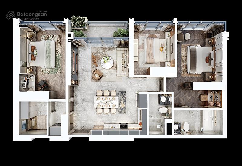 Cần sang nhượng lại căn hộ 3pn tầng 17, view thoáng 100% trực diện hồ tây và tt hà nội sôi động